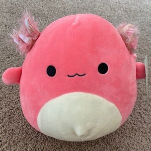 NWT 8” AXOLTL SQUISHMALLOW